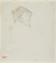 Portret van Madame Dietz-Monnin (voorheen Vrouwenkop)
