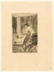De kleine kleedkamer