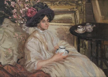 Middagthee, 1917