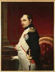 Napoleon I in zijn studeerkamer in 1807
