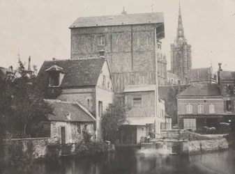 Uitzicht op Évreux