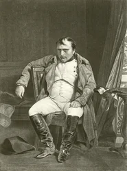 Abdicatie, Napoleon in Fontainebleau