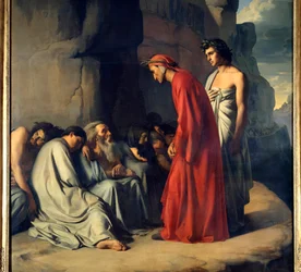Dante en Vergilius in de hel