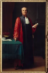 Portret van dokter Rostan