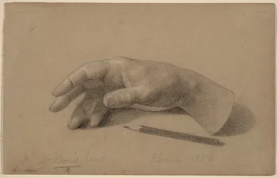 Studie van een hand
