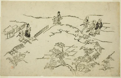 Emon Heuvel, uit de serie "Het Uiterlijk van Yoshiwara (Yoshiwara no tei)"
