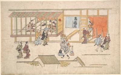 Scène in Yoshiwara