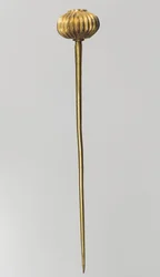 Speld met bolvormige kop, ca. 14e-13e eeuw v.Chr. (goud)
