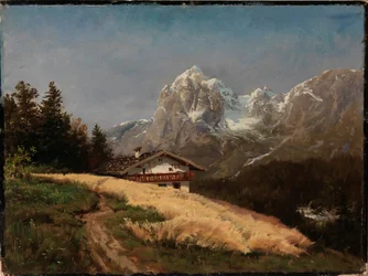 Uitzicht vanaf Ramsau