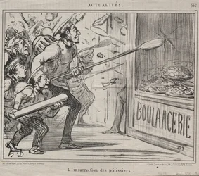 Actualiteiten nr. 557: De opstand van de banketbakkers, 1858