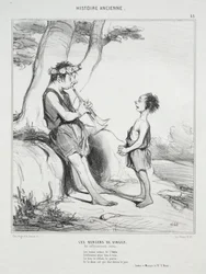 Oude Geschiedenis, plaat 48: De Herders van Virgil