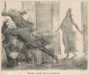 Laatste raad van de ex-ministers