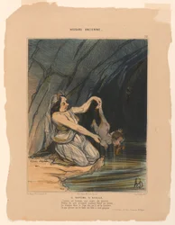 De Doop van Achilles, plaat 22 uit de Histoire Ancienne