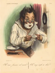 Oh! mijn vrouw is dood!