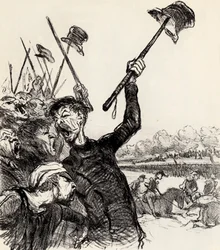 Ratapoil en zijn staf: Leve de keizer!, 1851