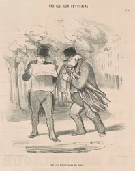 Op de Boulevards van Parijs