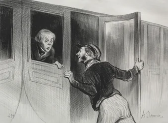 De Spoorwegen, plaat 11: Het Gevaar van Slapen tijdens een Reis
