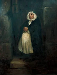 De oude portier