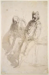Twee saltimbanques, c.1865-73