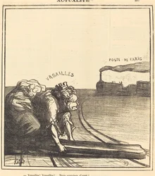 Versailles!... Drie weken stilstand!