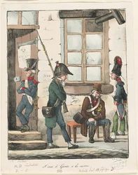 "Ik bewaak het stadhuis"