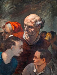 Familie op de barricades 1848