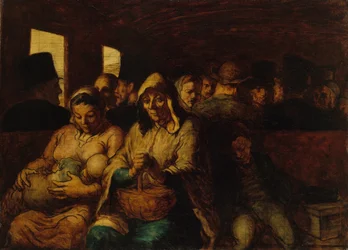 Interieur van Derde Klas Rijtuig