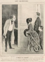 De familie van de kiezer