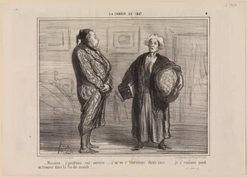 Mijnheer, wij verlaten uw dienst... (De komeet van 1857, blad 4)