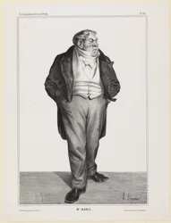 Portret van M. Baillot