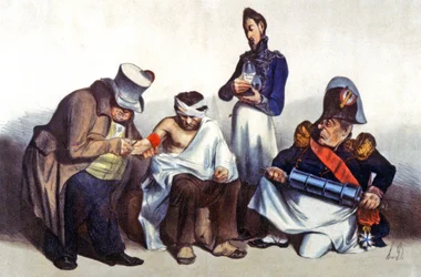 Behandeling van Frankrijk na de revolutie van 1830