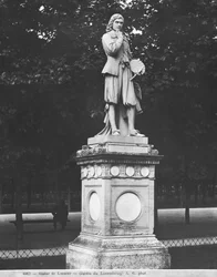 De schilder Eustache Le Sueur, 1853 (marmer)