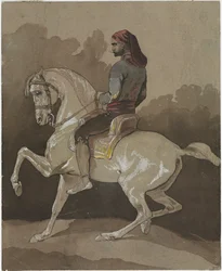 Arabier te paard