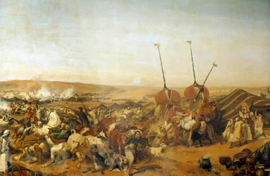 Verovering van Algerije (1830-1847): Inname van de Smalah van Abd el Kader door de hertog van Aumale in Taguin