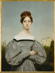 Louise Vernet, dochter van de kunstenaar ...