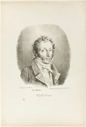 Portret van Carle Vernet