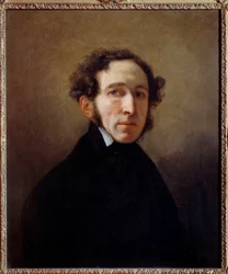 Portret van Etienne Arago (1802-1892) toneelschrijver, politicus, burgemeester van Parijs