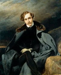 Portret van prins Alexander Ivanovitsj Baryatinsky 1815-1879, 1837