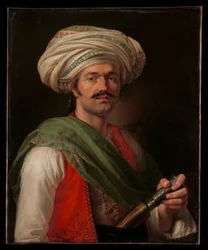 Portret van een "mameluk"