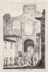 Processie in Arles, 1918