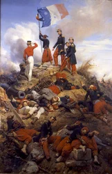 De inname van de Malakoff-redoute