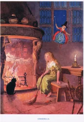 Assepoester, illustratie uit 