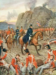 De Hertog van Wellington (1769-1852) bij het Beleg van Badajos