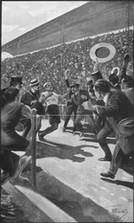 De Olympische Spelen op de Frans-Britse Tentoonstelling