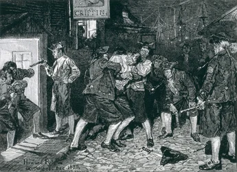 De Persbende in New York, uit Harper