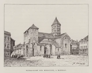 Notre-Dame des Miracles, A Mauriac (gravure)