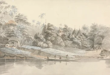 Dorp bij Colna (India)