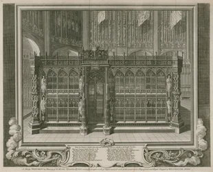 Een statig monument ter nagedachtenis aan koning Hendrik VII en zijn koningin