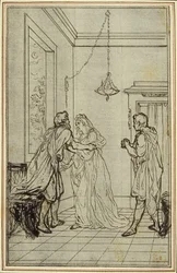 Studie voor Lucains "La Pharsale", Canto II