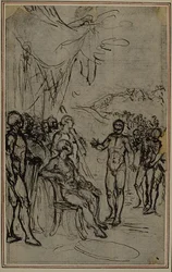 Studie voor Lucains "La Pharsale", Canto IV